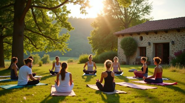 Choisir des vacances bien-être yoga en France : plus qu'un simple séjour